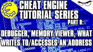 Cheat Engine 6 4 Tutorial Part 8 Memory Viewer Writes An Address Debugger Etc