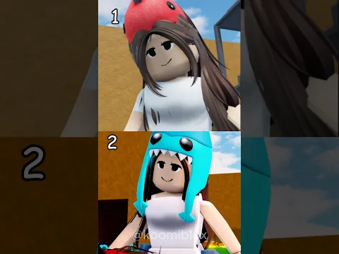 would you choose 1 or 2(dino girl/ kraken girl)😍😍😍 - survive 99 nights in the forest #roblox