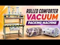 Rolled Comforter Vacuum Packing Machine Automatic Comforter Compression Machine