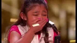 angelica hale golden buzzer after burning down agt with 