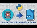 Convert to GIF Image File in Python
