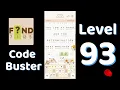 Code Busters Level 93 Walkthrough All Puzzle Solutions Solutionguruji