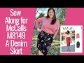 Download Lagu Sew Along M8149 Denim Skirt