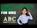 Capitalization Rules for Kids Learn the capitalization rules in a fun interactive for kids