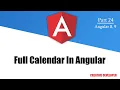 Fullcalendar implement and event add angular Angular Full Calender Angular Angular Tutorial