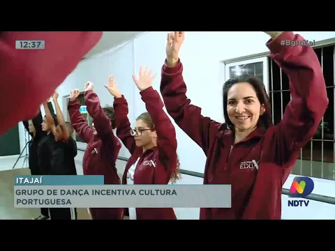 Grupo de dança incentiva cultura portuguesa em Itajaí