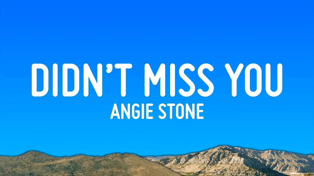 Angie Stone - Wish I Didn't Miss You (Lyrics) Angie Stone - Wish I Didn't Miss You (Lyrics)