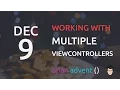 iOS Swift Tutorial Working with multiple UIViewControllers