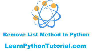 Python Tutorial Remove List Method in Python