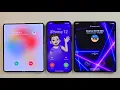 Download Lagu WhatsApp Incoming call\u0026 Double WhatsApp Fake call at the Same Time iPhone 12 Pro Max Galaxy  ZFold 4