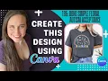 Canva Design Tutorial For Print On Demand Simple Boho Floral Niche For Autism Acceptance Month