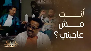 بيت السعد يضحك بالعزاء وغير ناجح وملابسه غير مناسبة عمرو وأحمد سعد يستفزان الشاب خالد بانتقاده 