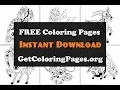 Free printable chinese new year coloring pages