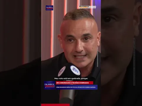 É por isso que eu vou continuar entrando na dor do POVO!