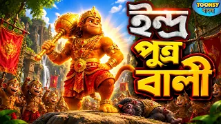 ইন্দ্র পুত্র বালী | Ramayana Story | ভারত পুরান | Mythology Story l Toonsy Bangla