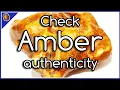 Check amber authenticity Test Amber yourself