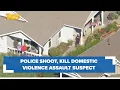 Police shoot kill domestic violence assault suspect in Sequim