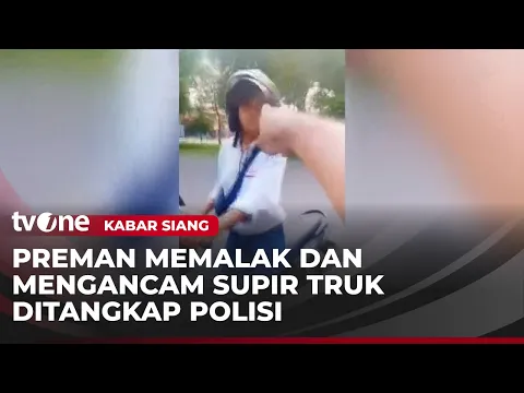 Preman Palak Sopir Truk Masuk Pelabuhan Ditangkap Polisi
