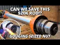 Download Lagu Can We SAVE This $20K Cylinder Rod!? | Gouging SEIZED Nut
