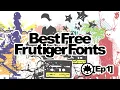 Best Free Frutiger Fonts part 1 2000s Graphic Design Tutorial