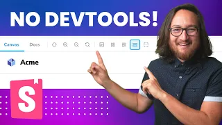 Debug CSS without DevTools Storybook