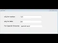 Text Box Numbers Letter Character Allow Using VB Net