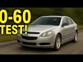 2012 Chevy Malibu 0-60 Surprisingly Quick or Just Average