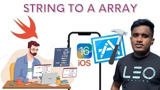 How to convert a String to a Array in Swift Xcode 14 Swift Programming Tutorial