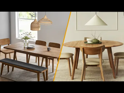 Download MP3 Round vs Rectangular Dining Tables: Choose the Best for Your Space