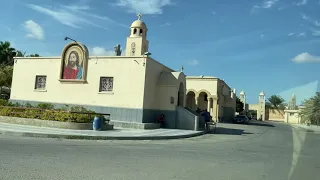                                                             زيارة لدير مارمينا العامر بصحراء مريوط دندنها