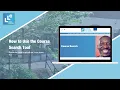 How to use the Course Search Tool