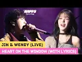 Download Lagu Jin (BTS) \u0026 Wendy (Red Velvet) - Heart On The Window With Lyrics | Album Happy Live Special Stage