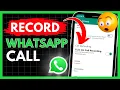 Download Lagu How to Record WhatsApp calls | WhatsApp Call Recording | How to record Whatsapp Call on Android |