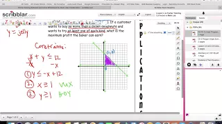 Linear Programming Word Problem 2