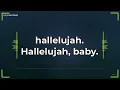 EVERYTHING HALLELUJAH — Justin Bieber | Lyrics