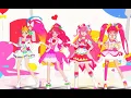 Download Lagu MMD- Cure Precious, Cure Summer, Cure Grace and Cure Star - Kokoro No Tamago