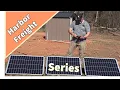 Can Harbor Freight 100W Solar Panels Be Wired in Series Thunderbolt Solar