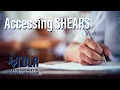 Accessing SHEARS manual and contacting Education and Examination Division