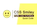 Pure CSS Smily Face - Css3 Hover Effect