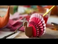 Project Inspiration Pleated Paper Turkeys