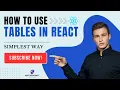 React Table Basics A Beginner s Guide MSP WEBCRAFT