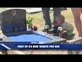 Waco memorial company helps family design first of its kind memorial sight for son