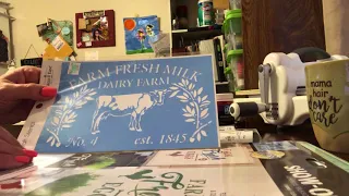 Hobby Lobby Stencil haul