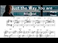 Lagu Just the Way You Are / Piano  Sheet Music / Billy Joel/ by SangHeart Play