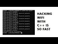 HACKING WIFI BRUTEFORCE WITH C