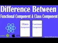 Difference Between Functional and Class Component in React Native 2021 React Native