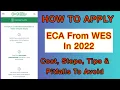 Step-by-Step Guide How to Apply for WES ECA Evaluation and Avoid Common Pitfalls