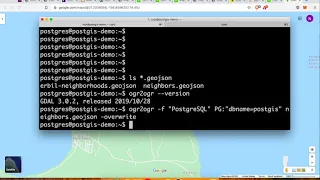 PostGIS Workshop Importing GeoJSON and more