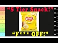 Ragefully Ranking Snacks Snack Food Tier List