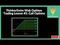 ThinkorSwim Web Options Trading Lesson Call Options